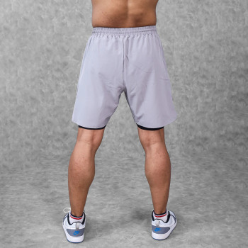 YOUBAN Men's Running Liner Shorts With Zipper Pocket