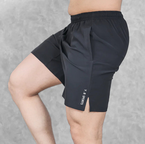 Men's Elastic Low-rise Sports Shorts