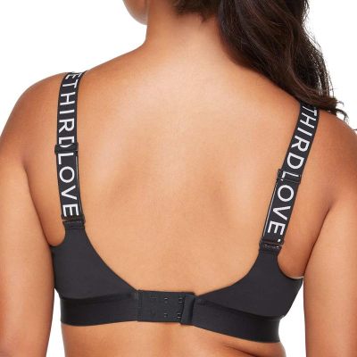 Custom Logo Woven Rib Straps Yoga Sports Bra with Adjustable Shoulder Straps