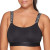 Custom Logo Woven Rib Straps Yoga Sports Bra with Adjustable Shoulder Straps