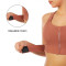 High Impact Front Closure Zipper Sports Bra with Adjustable Waistband and Shoulder Straps