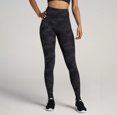 High-waisted Yoga Pants Camouflage Legging with Inside Pockets