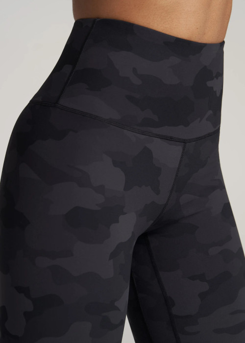 High-waisted Yoga Pants Camouflage Legging with Inside Pockets