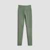 High Waisted Full Length Leggings Polyester Fabric Workout Leggings