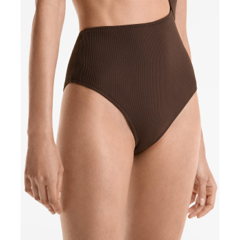 Women Swimwear Suit One Shoulder Rib Asymmetric Trikini