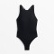 Women Jumpsuits Coveralls Swimwear Crossover Strap Halter Swimsuit