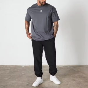 YOUBAN Custom T Shirt For Men Silk-screen Printing Cotton Oversized T Shirts Activewear Manufacturer