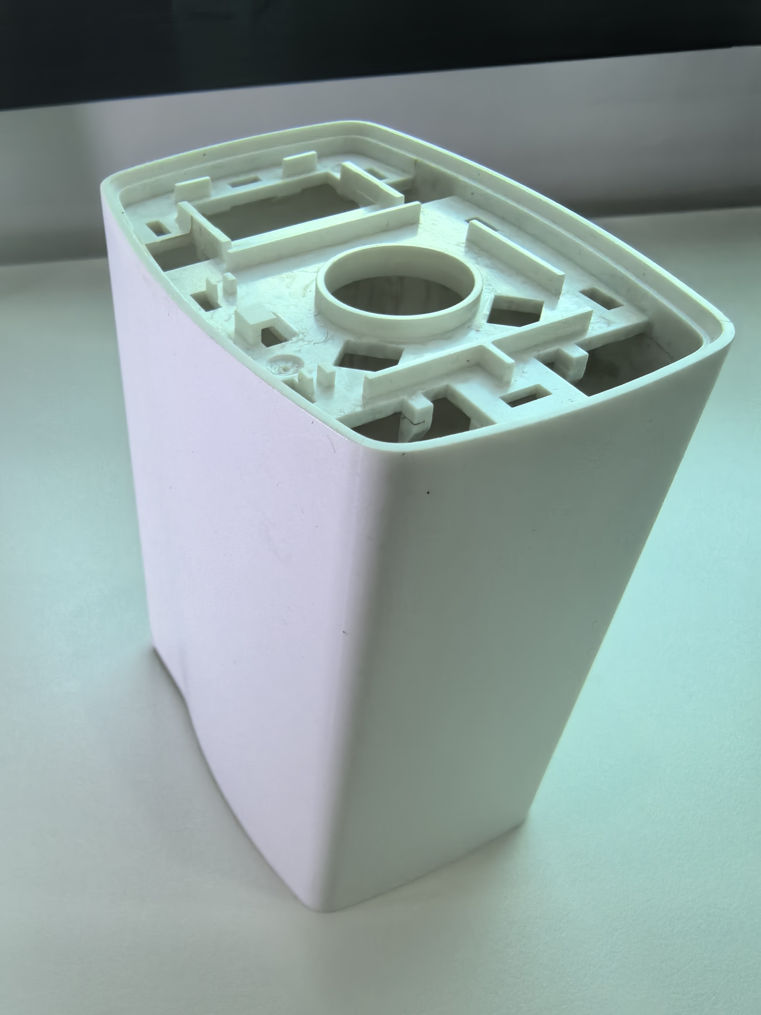 Plastic parts for ventilation seat fans