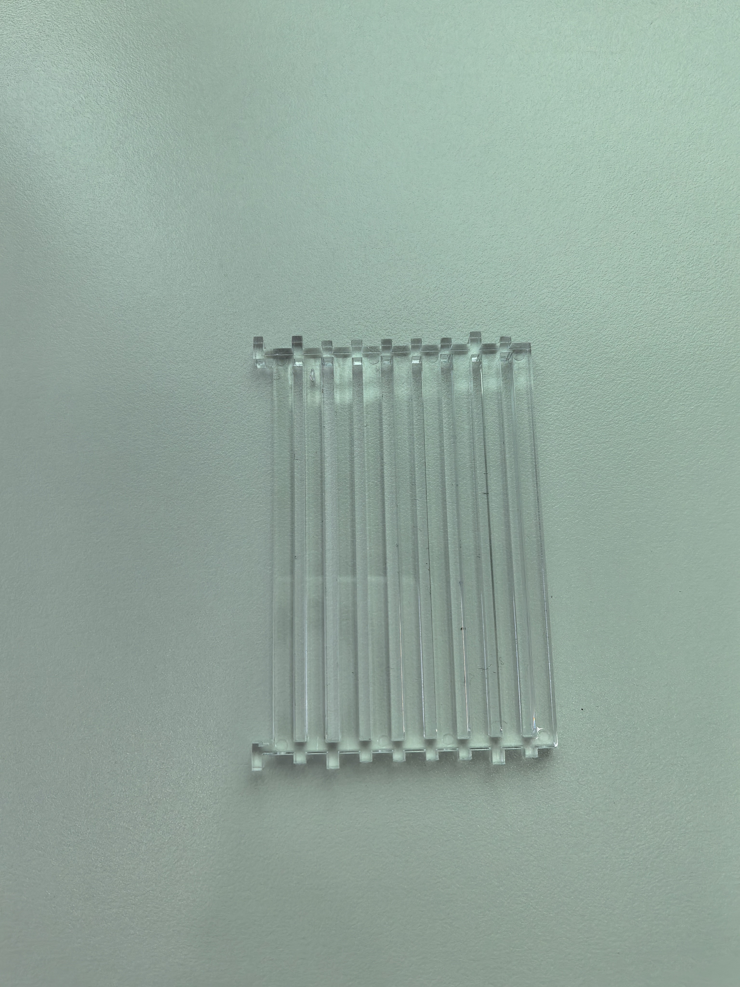 Plastic parts for ventilation seat fans