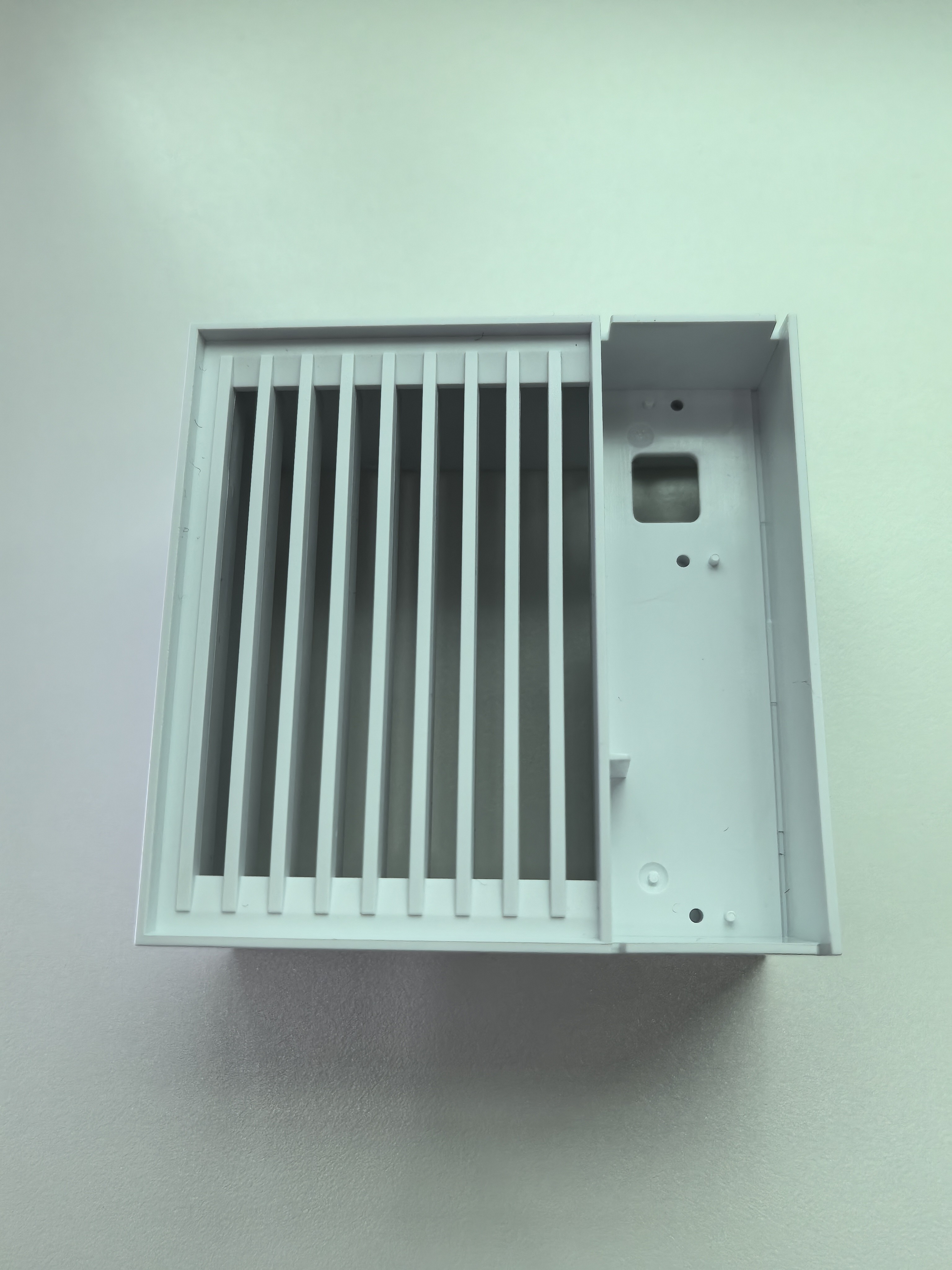 Plastic parts for ventilation seat fans
