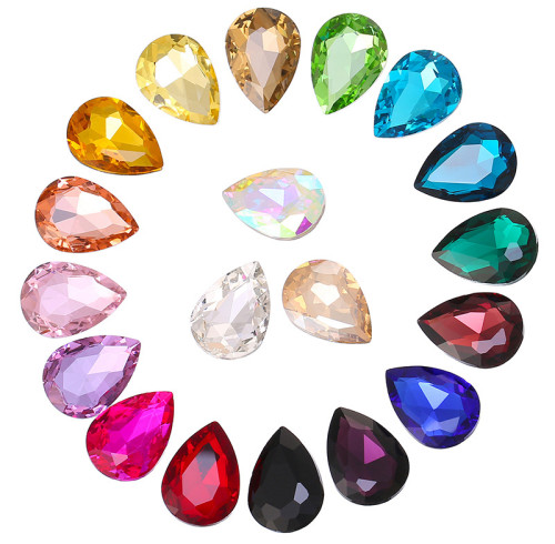 Teardrop Pointed-Back Fancy Stone for nail art, fashion & DIY, simple & fashionable.
