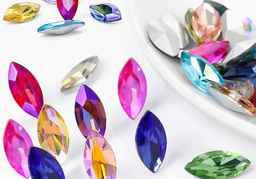 The difference between glass crystal diamonds and acrylic crystal diamonds in appearance