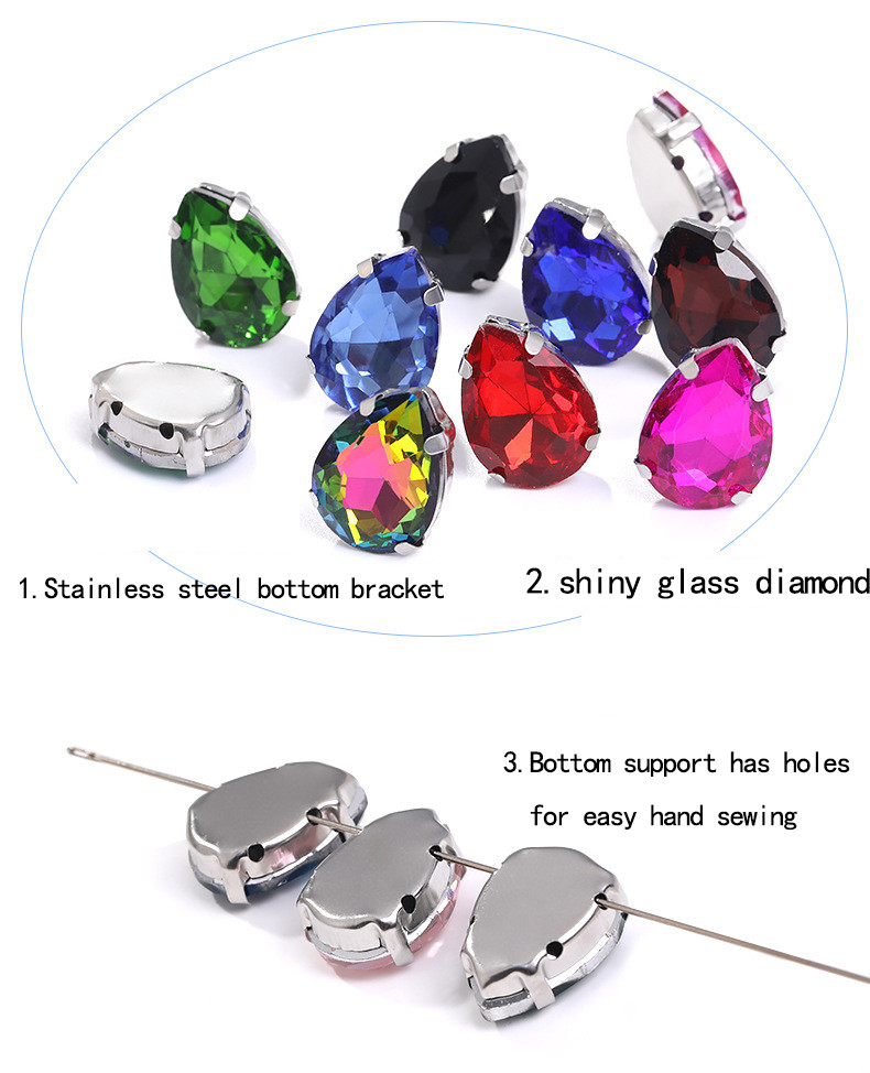 Drop Claw Rhinestones