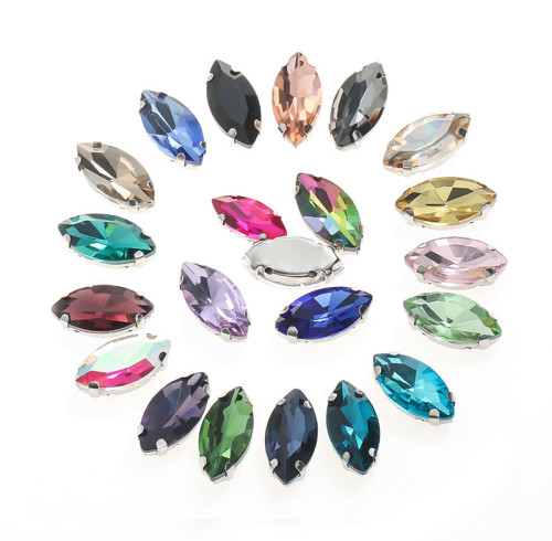 Marquise Claw Rhinestones for nail art, fashion items & DIY, simple and fashionable.