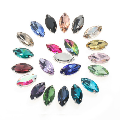 Marquise Claw Rhinestones for nail art, fashion items & DIY, simple and fashionable.