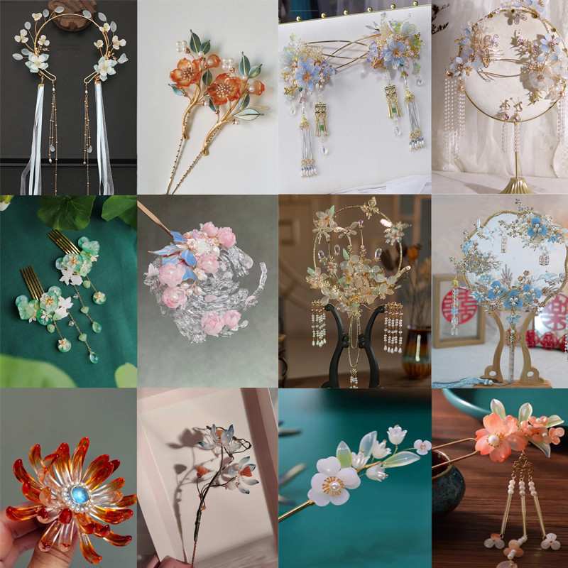 Petal hairpin accessories