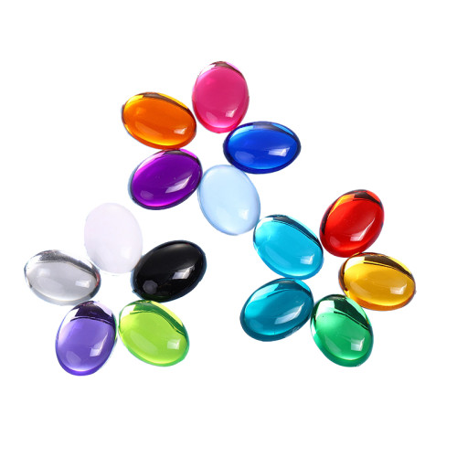 Rhinestone cabochons bright, easy to use. High-quality resin, multi-facets for shine. For jewelry, etc. Factory orders & customization available.