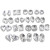 Pointed bottom nail art rhinestones, high-quality glass crystals. Multiple shapes & sizes. For nail art, DIY, fashion. Wholesale & Retail.