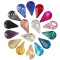 Teardrop Pointed Back Rhinestones - Heavy-Duty Glue-On Gems for Shoes, Bags & Fashion Accessories