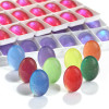 Oval Smooth Aurora Mocha Glass Rhinestones - Bright & Easy to Use. High-Quality Aurora Coating, Smooth Cabochon Shine. For Jewelry/Crafts. Factory Orders & Customization.