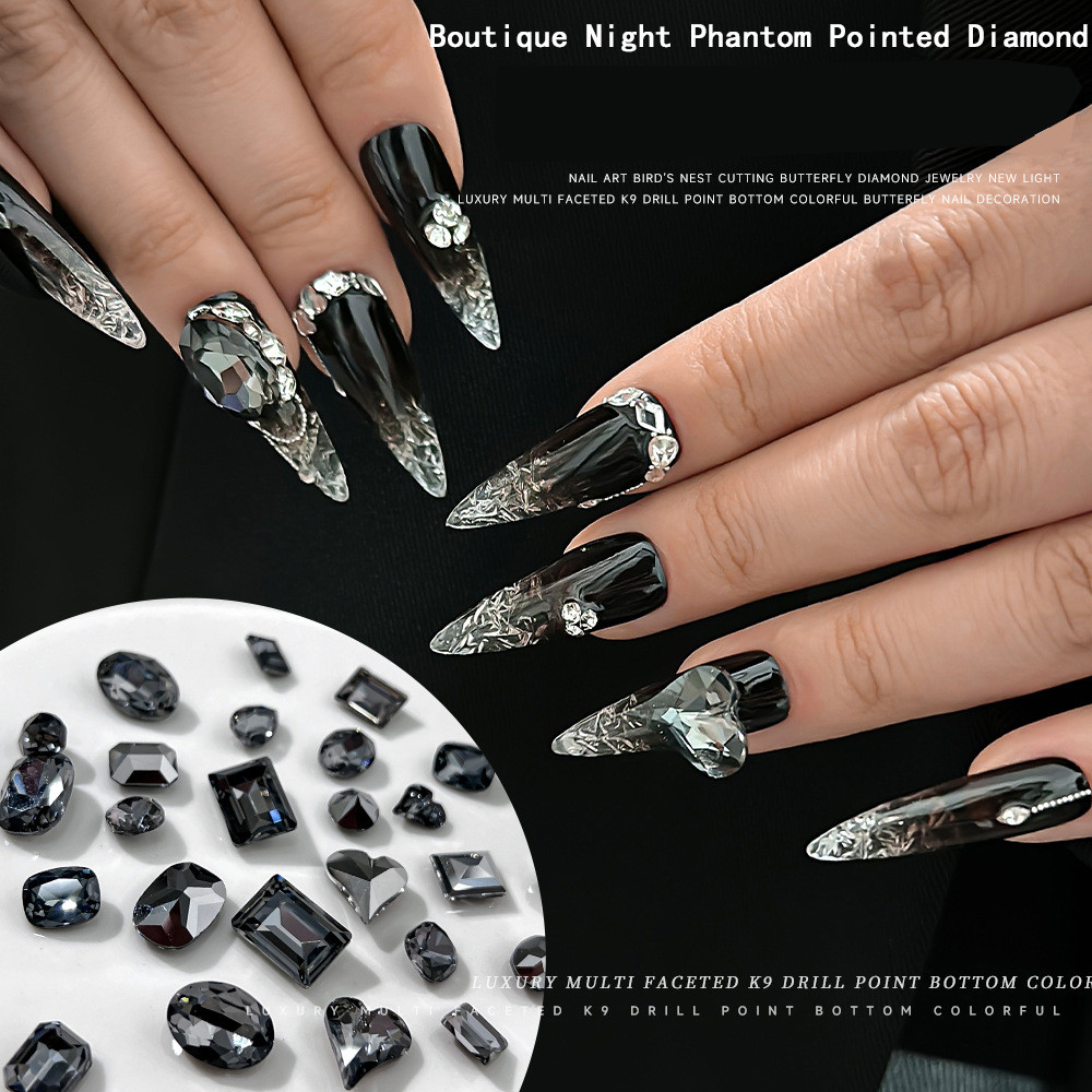 Oval Smooth Aurora Mocha Glass Rhinestones