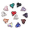 Heart-Shaped Crystal Rhinestones with White Gold Prong Setting, art diamonds for nail art, fashion items and DIY, simple and fashionable.