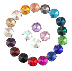 Round Prong-Set Rhinestones, Art Diamonds for Nail Art, Fashion Items and DIY, Simple and Fashionable