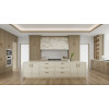 High End Traditional Minimalist  | White Oak Solid Wood| Villa Kitchens Cabinets | ODM Customization