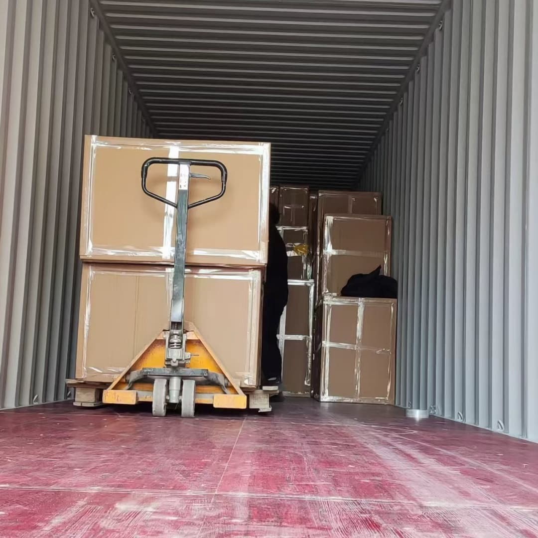 Classic High End Oak Timber Kitchen Cabinets-Shipping