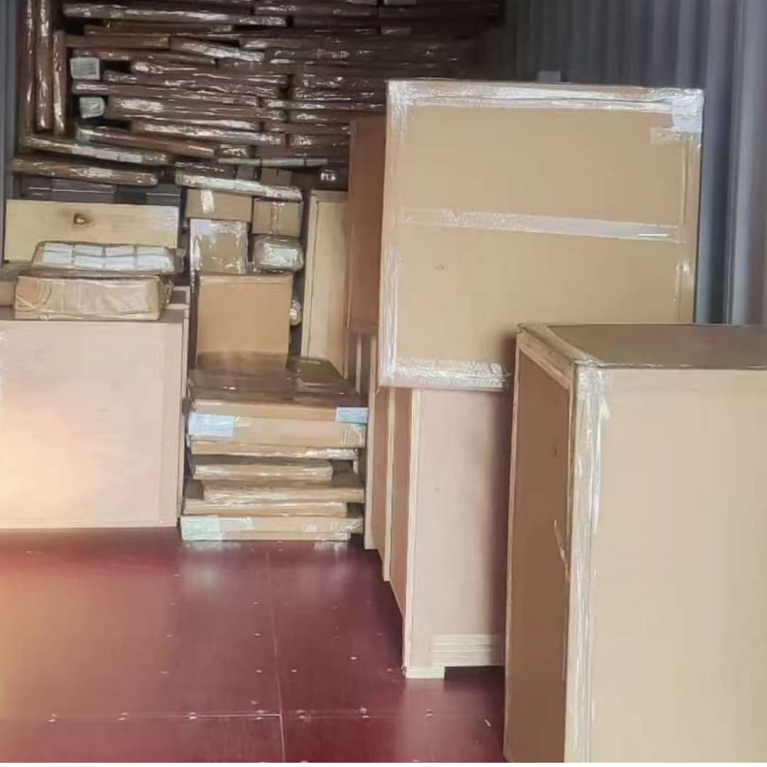 Classic Shaker U-Style Timber Matt Finish Kitchen Cabinets-Loading and Shipping