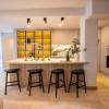 Modern Glass & Matte Lacquer Living Room Cabinets | OEM & ODM Customization for Distributors and Dealers | Full House Cabinetry Solutions