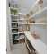 Modern Smart Home Design | White Color Melamine Finish | Custom Pantry Cabinets
