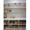 Modern Smart Home Design | White Color Melamine Finish | Custom Pantry Cabinets
