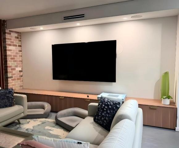 Modern Wood Grain Color Living Room Cabinets | OEM & ODM Customization for Distributors and Dealers | Full House Cabinetry Solutions