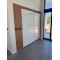 Modern Flat Design | White Acrylic Finish | Sliding Doors Closet Cabinets | ODM Customization