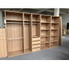 Modern Flat Design | White Acrylic Finish | Sliding Doors Closet Cabinets | ODM Customization