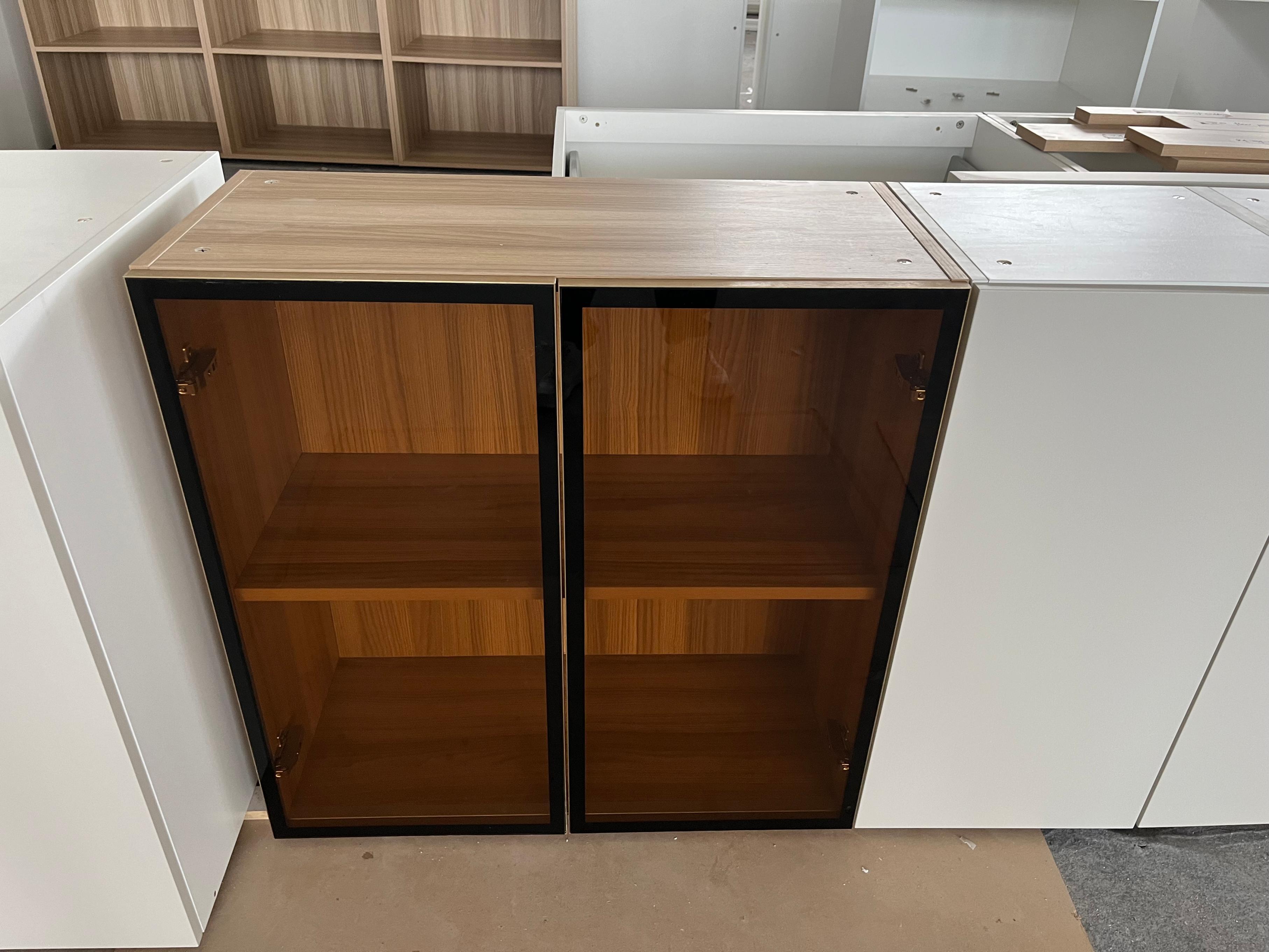 Modern | Melamine ＆ High-Gloss Lacquer | Kitchen Cabinets with Island-Inspection