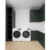 Traditional Laundry |Matt Lacquer Cabinetry |Walk in Laundry |Timber|Vertical Groove|ODM Customization