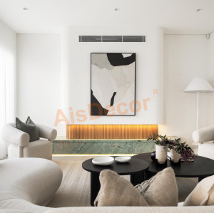 Premium Marble Living Room Cabinets | OEM & ODM Customization for Distributors and Dealers | Full House Cabinetry Solutions