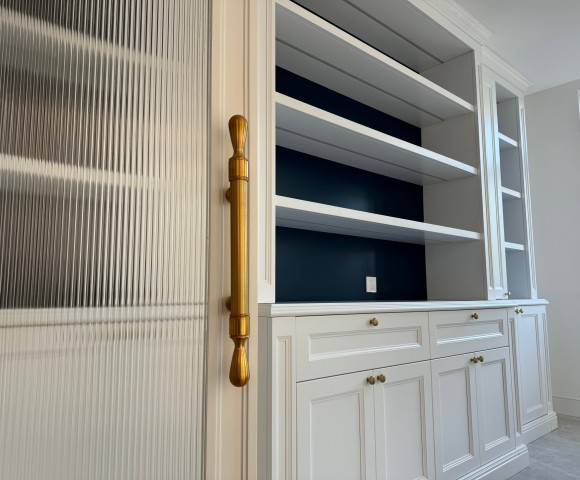 Classic Traditional | Premium Solid Wood & Crown Molding | Luxury Villa Home Office Joinery | ODM Customization