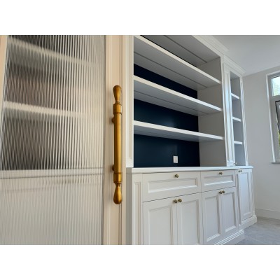Classic Traditional | Premium Solid Wood & Crown Molding | Luxury Villa Home Office Joinery | ODM Customization