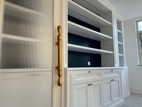Classic Traditional | Premium Solid Wood & Crown Molding | Luxury Villa Home Office Joinery | ODM Customization