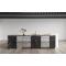 Professional CAD Design | Traditional Style Kitchen |North American cherry wood| Quartz Island