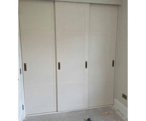 Modern High End | Glass Sliding Doors Closet | ODM Customization