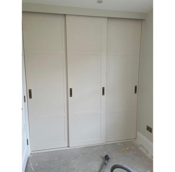 Modern High End | Glass Sliding Doors Closet | ODM Customization