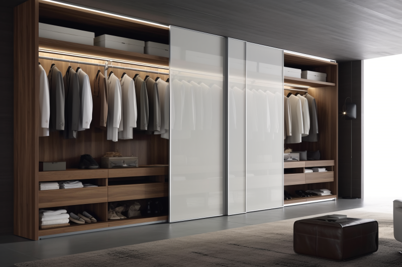 Premium Modern Custom Built-in Wardrobe Finished Project