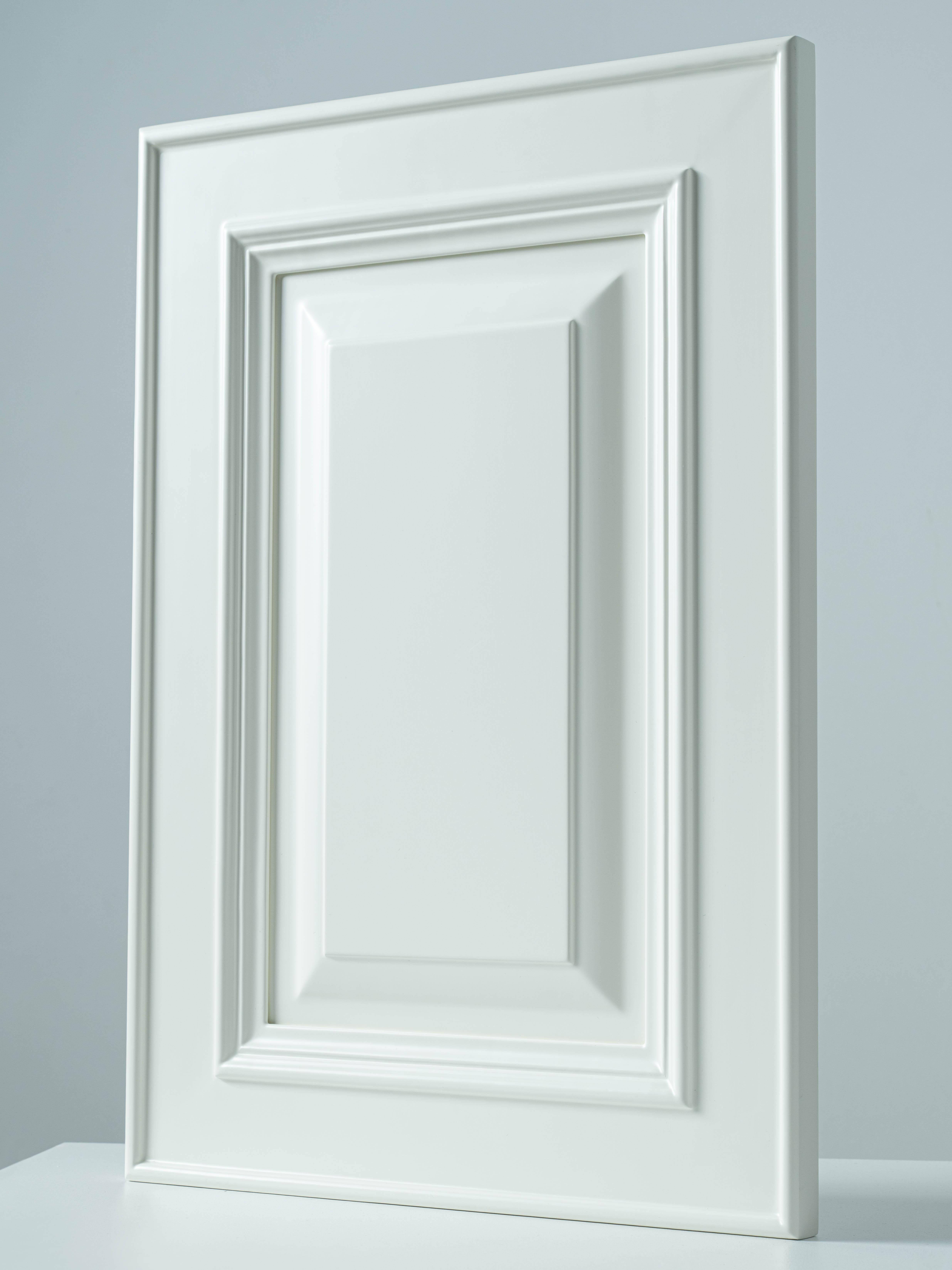 Straight white Painted 30% glossy
