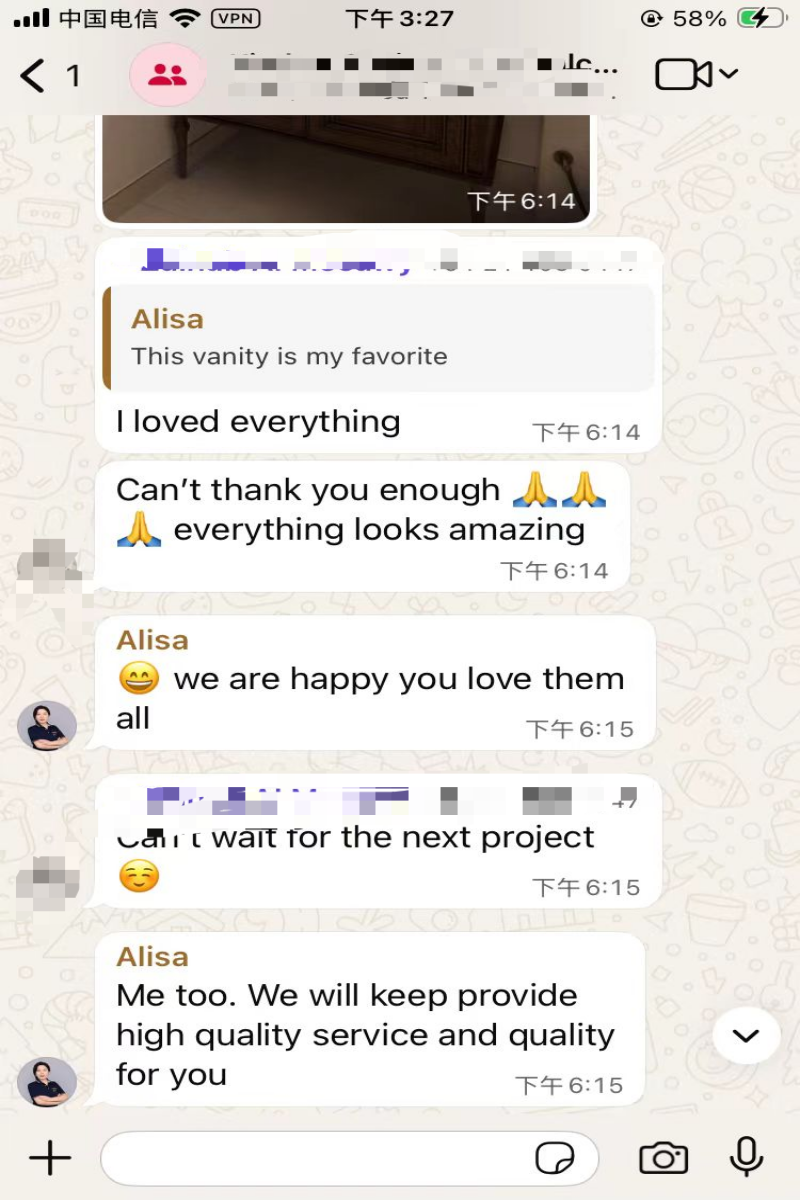 Classic Shaker U-Style Timber Matt Finish Kitchen Cabinets-Feedback