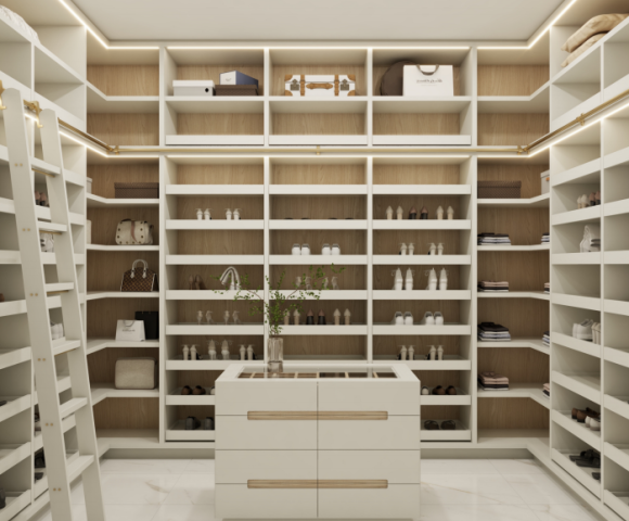High End Closet | Modern Shoe Closet | Lacquer Wardrobes | ODM Customization