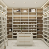 High End Closet | Modern Shoe Closet | Lacquer Wardrobes | ODM Customization